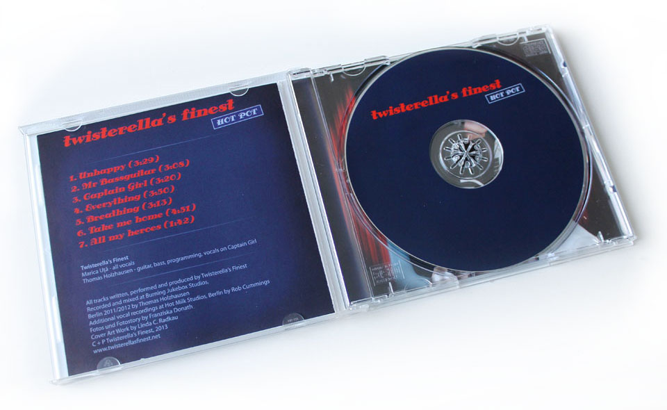 twisterella, CD-cover